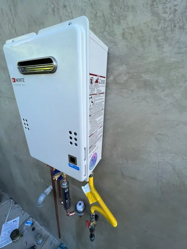 Tankless water heater installation for North Kannapolis homes